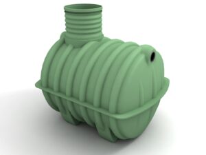 Zbiornik na szambo o średnicy 140 cm, jednokomorowy 2m3